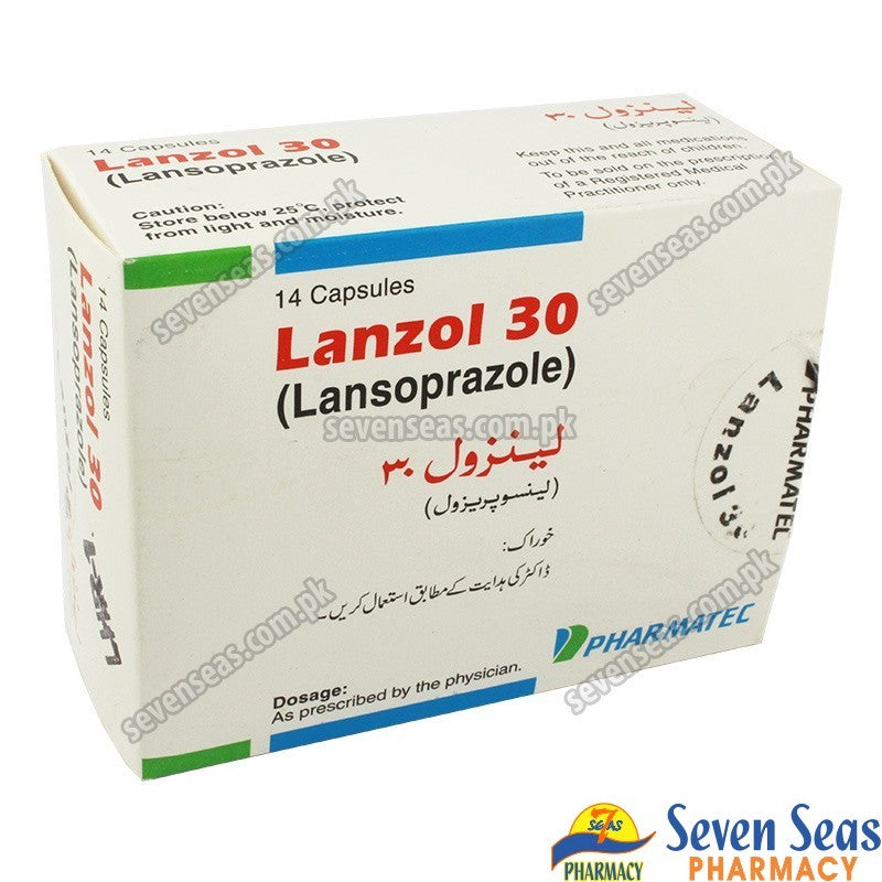Lanzol 30mg Capsules