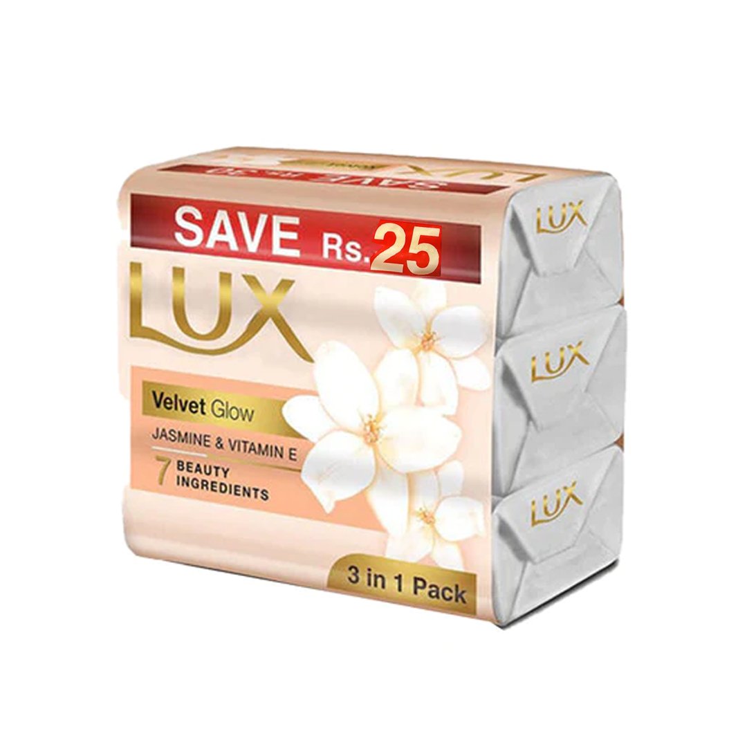 Lux Velvet Glow Soap 128g