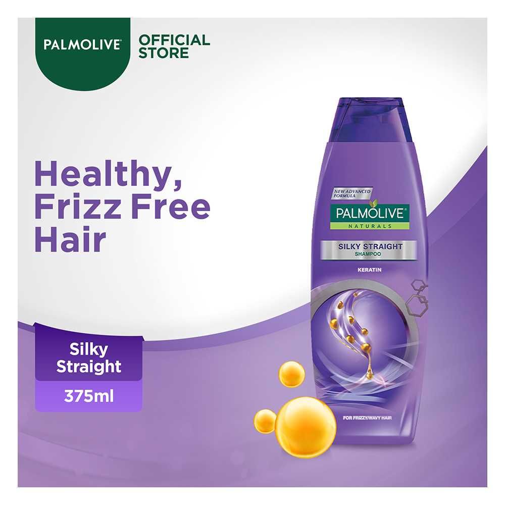 Palmolive Silky Straight 375ml Shampoo