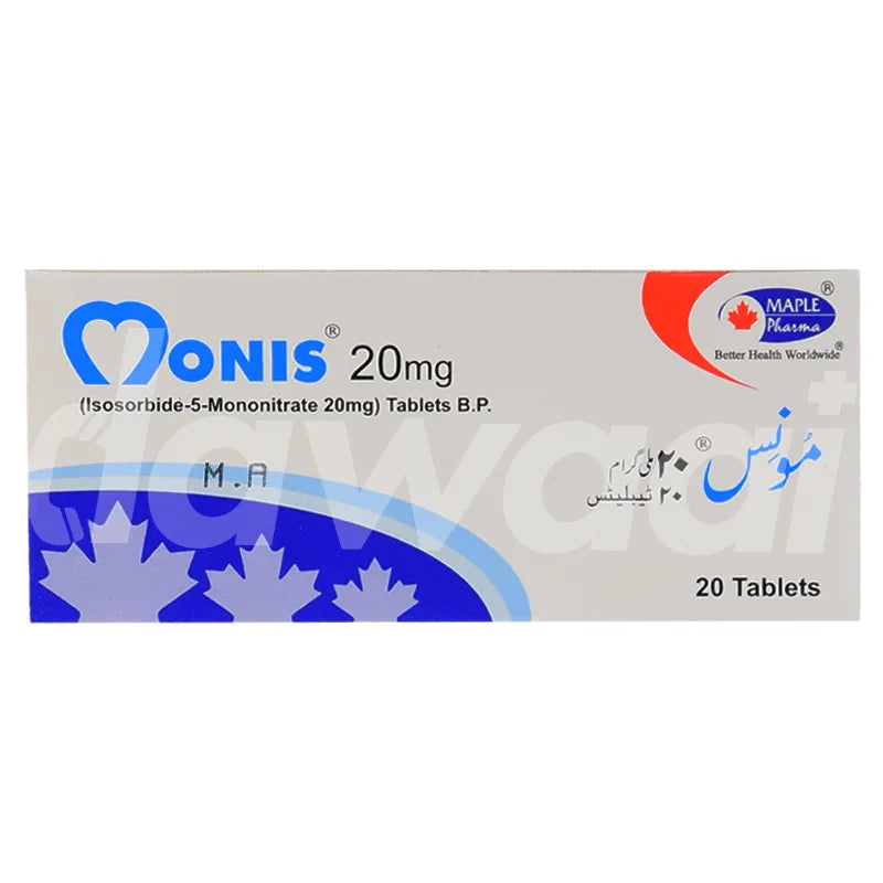 Monis 20mg Tablets (20s)