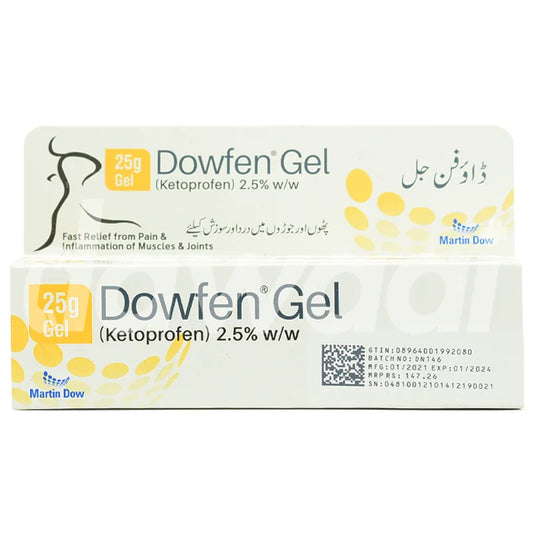 Dowfen 2.5% Creams Gel
