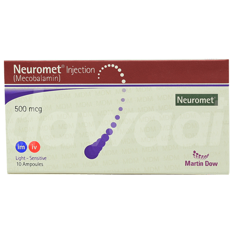 Neuromet 500mg Injection