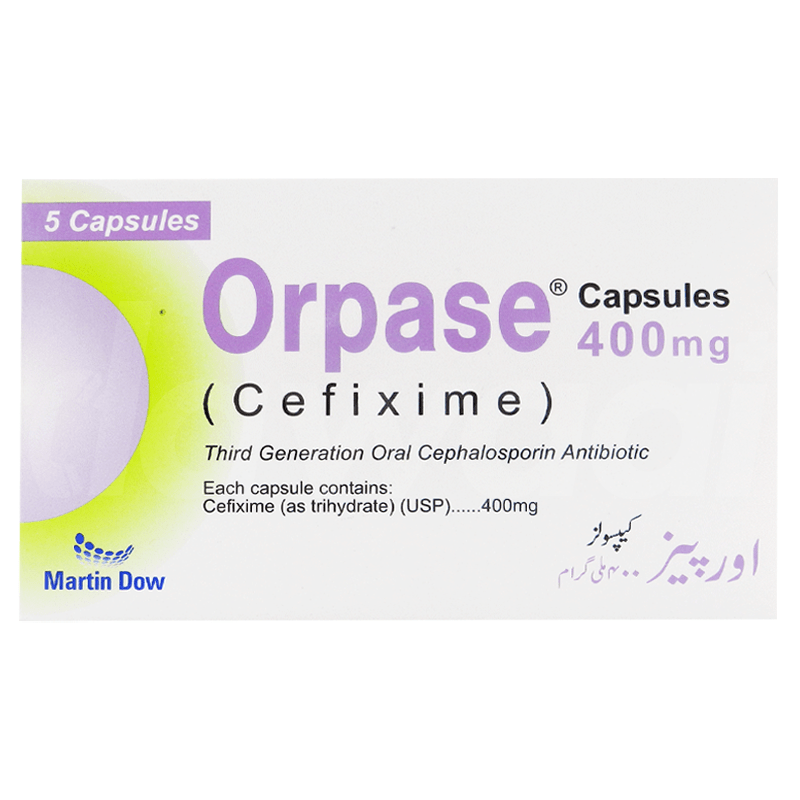 Orpase CAP, 400mg Tablets