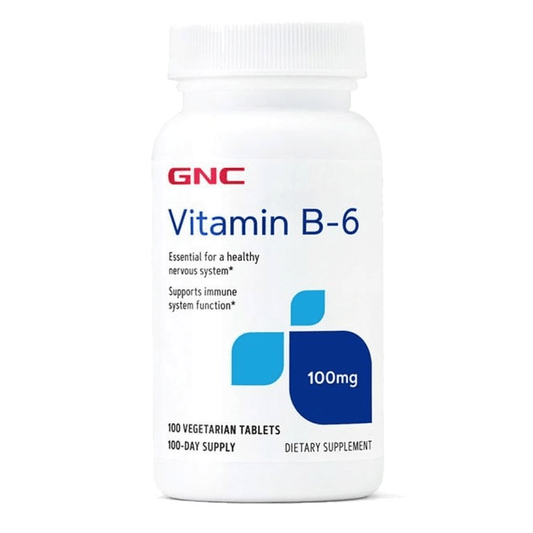 Gnc Vitamin B-6 100T 100mg