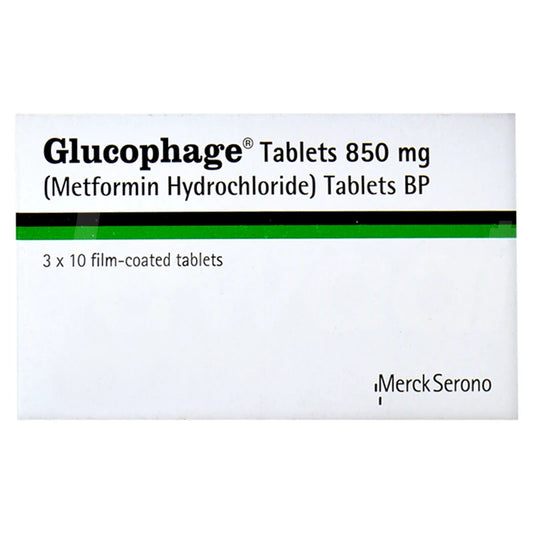 Glucophage 850mg Tablets