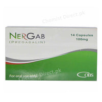 Nergab 100mg Capsules