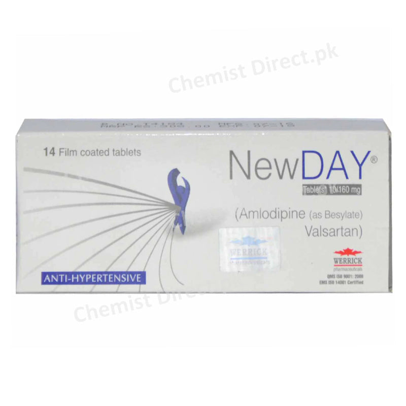 Newday 10/160mg Tablets