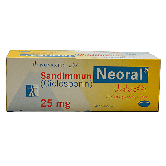 Neoral 25mg Capsules