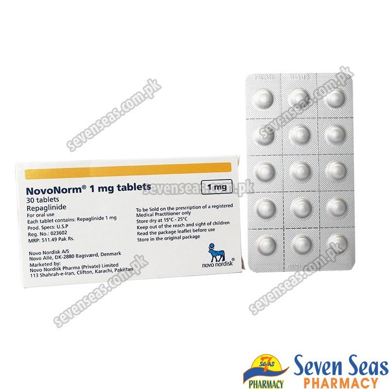Novonorm 1mg Tablets