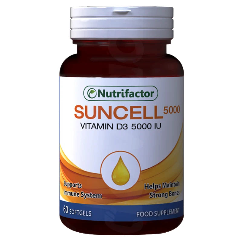 Nutrifactor Suncell Vitamin D Softels 5000iu