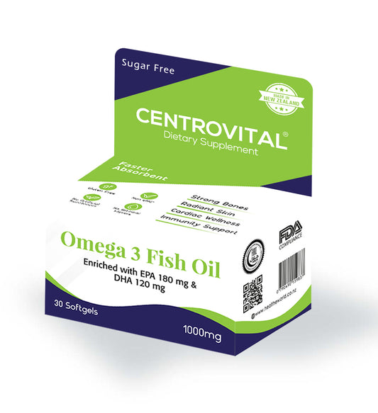 Centrovital Omega 3 Fish Oil Capsules