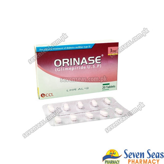 Orinase Stk 3mg Tablets