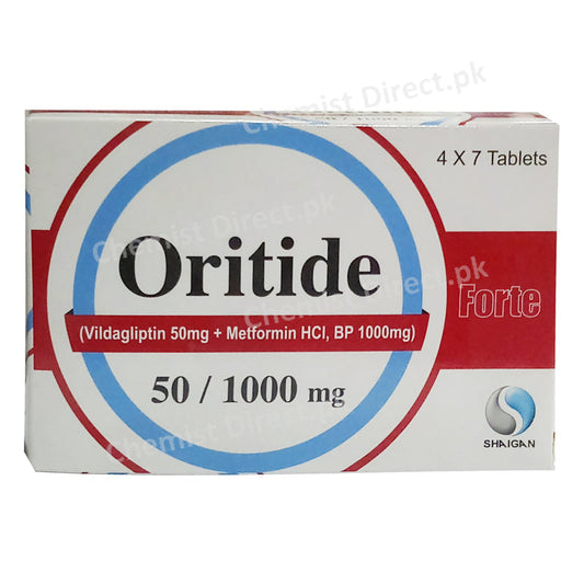 Oritide Plus Forte 50/1000mg Tablets