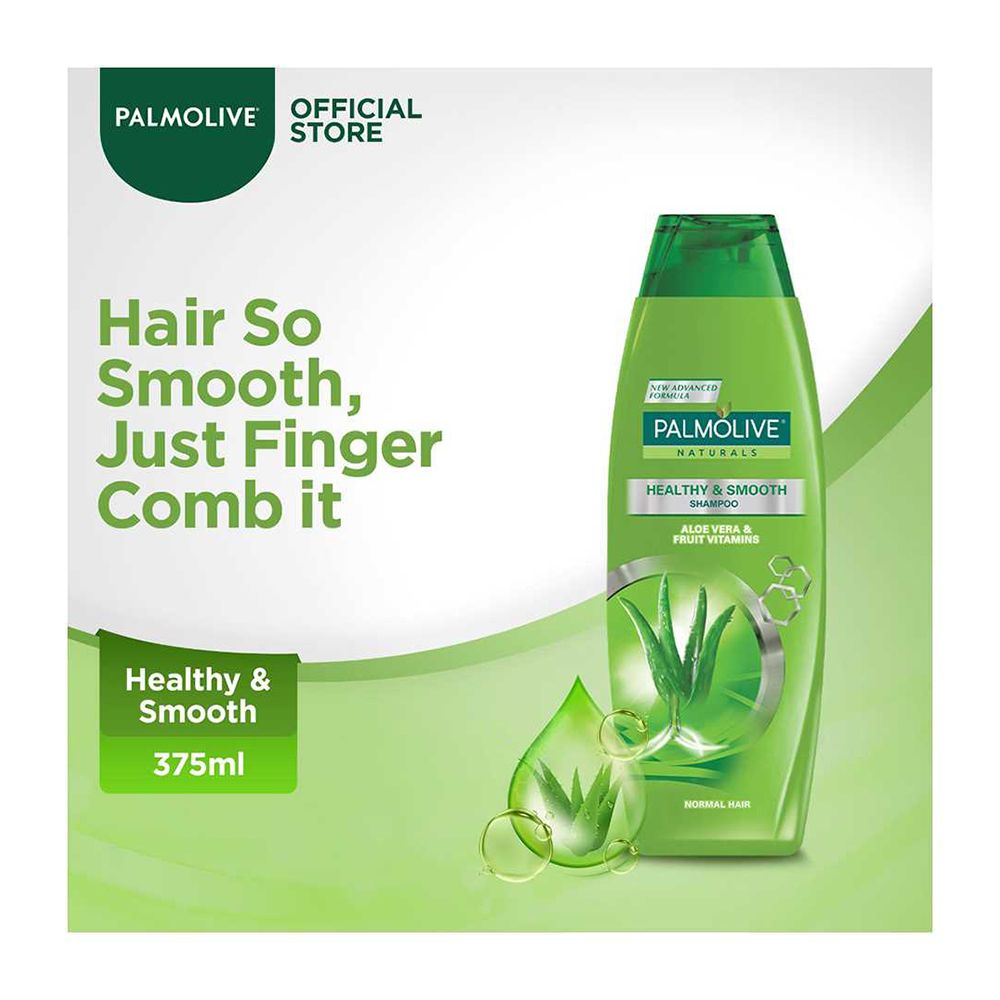 Palmolive Healthy & Smooth 375ml Shampoo