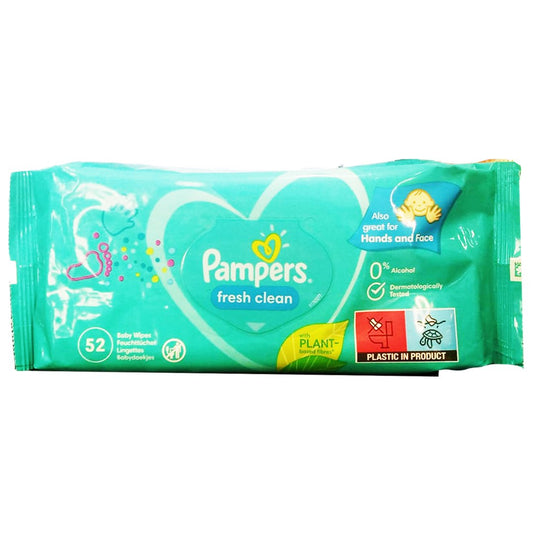 Pamper Wipes Fresh Clean