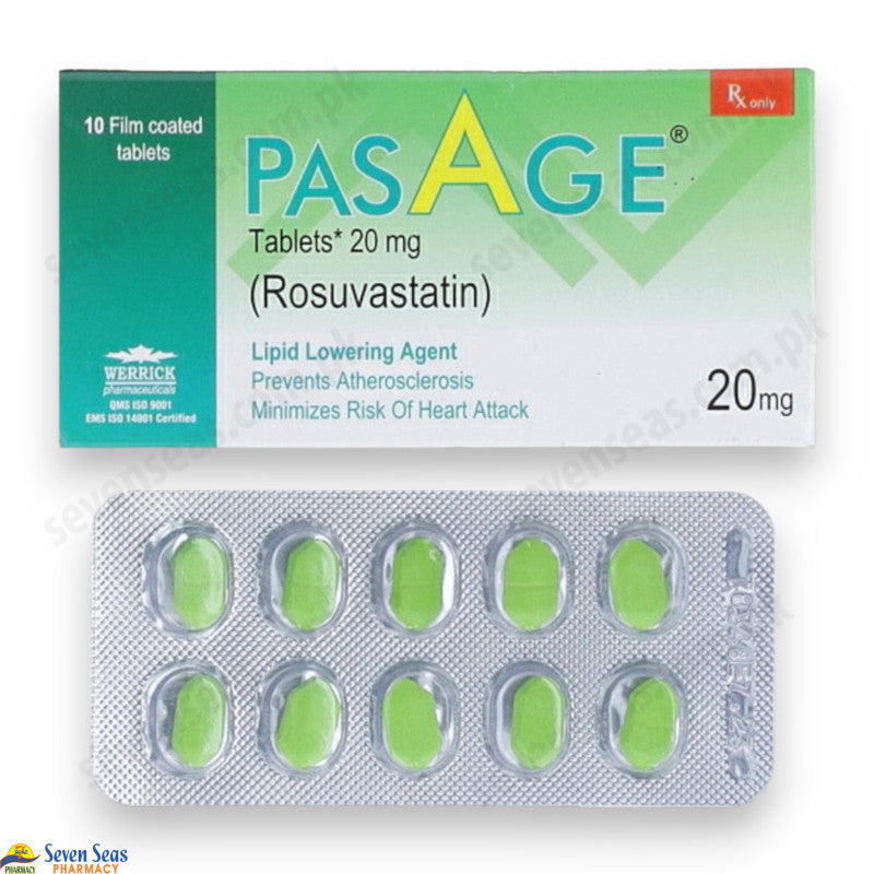 Pasage 20mg Tablets