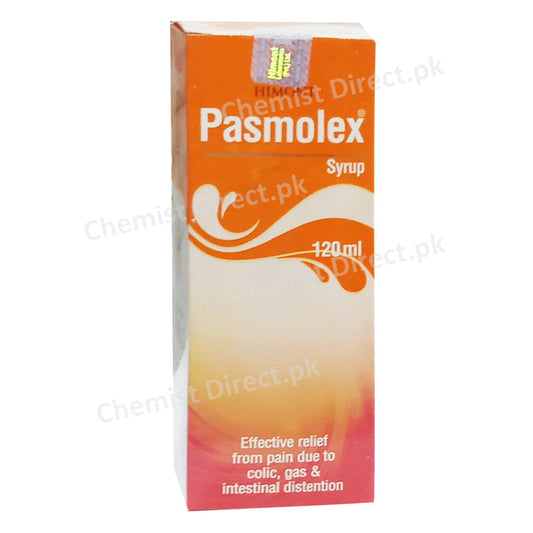 Pasmolex 120ml Syrup