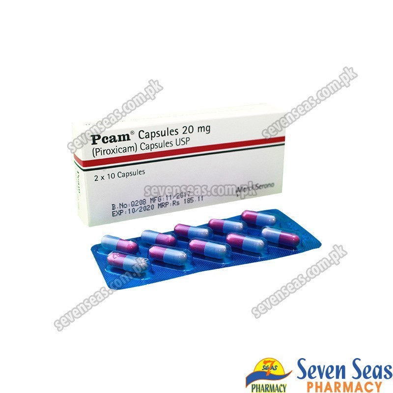 Pcam 20mg Capsules