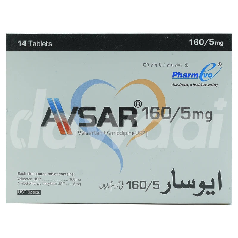 Avsar / 5mg 160mg Tablets