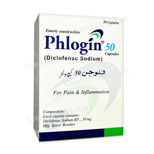 Phlogin 50mg Capsules