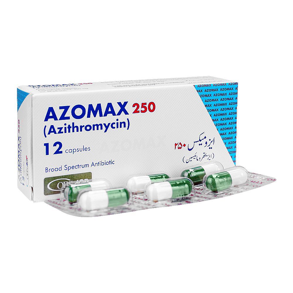 Azomax 250mg Capsules