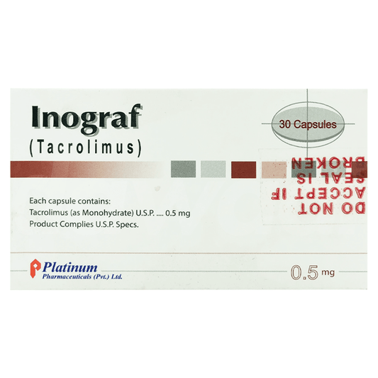 Inograf 0.5mg Capsules