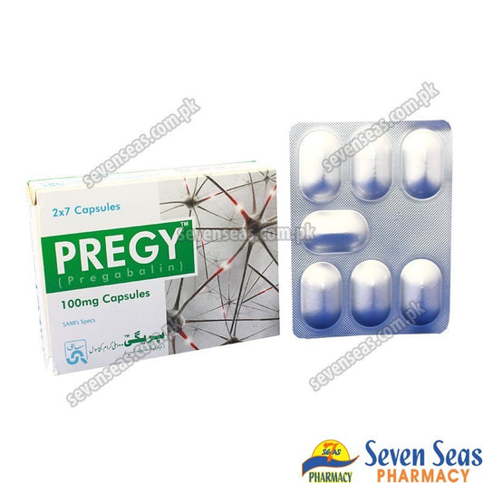 Pregy 100mg Capsules