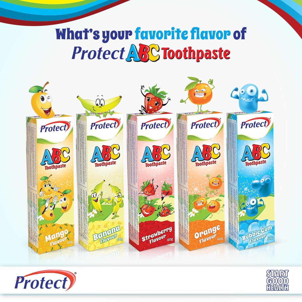 Protect Abc Kids Tooth Brush