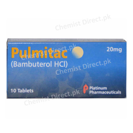Pulmitac 20mg Tablets
