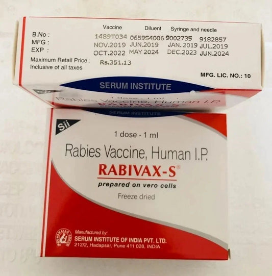 RABIVAX-S Rabies Vaccine 1ml