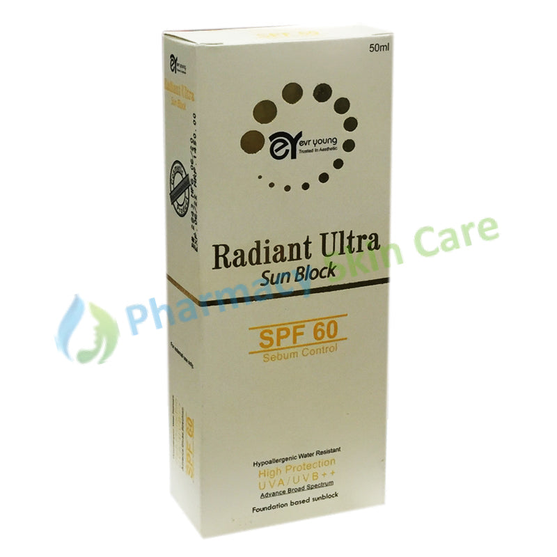 Radiant Sunblock Men 50ml