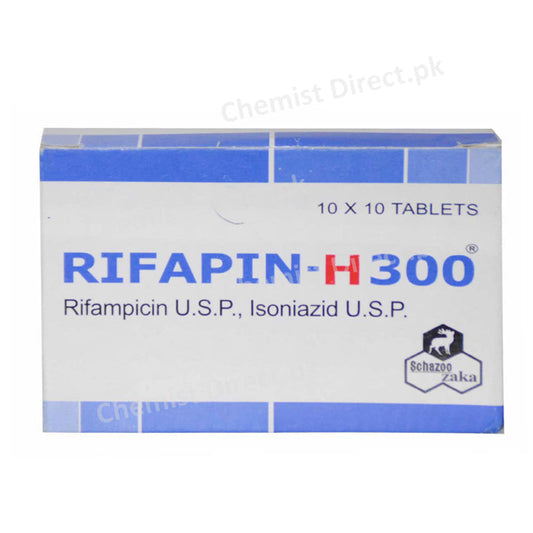 Rifapin H Stk 300mg Tablets