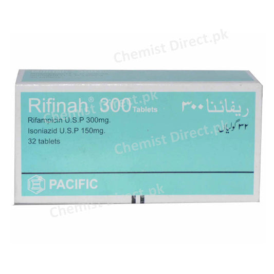 Rifinah Stk 300mg Tablets