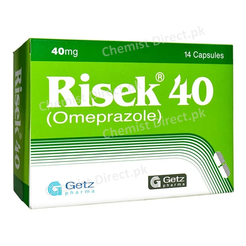 Risek 40mg Capsules