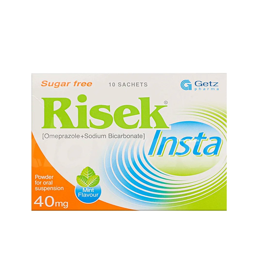 Risek Insta 40mg Sachets