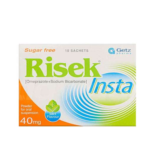 Risek Insta 40mg Sachets