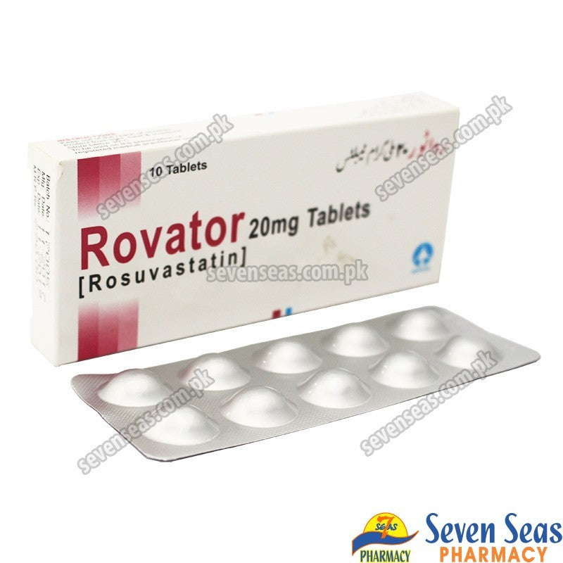 Rovator 20mg Tablets