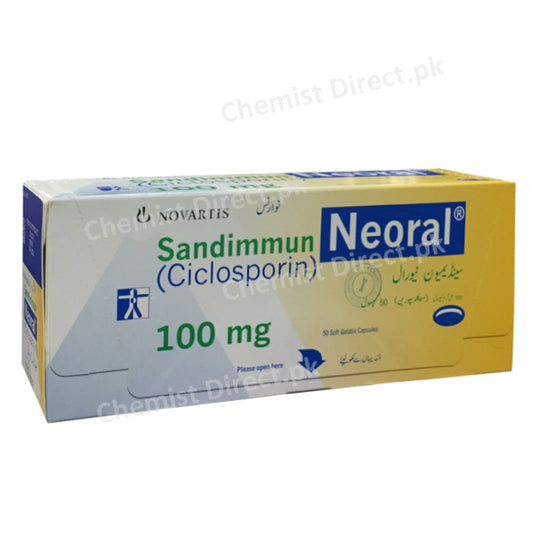 Neoral 100mg Capsules