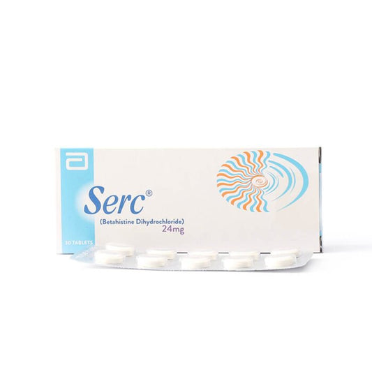 Serc 24mg Tablets