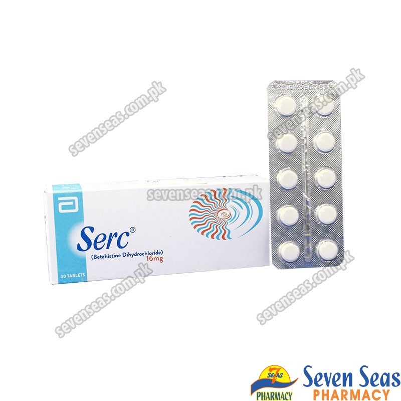 Serc 16mg Tablets