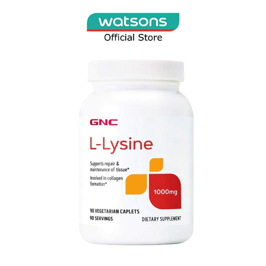 Gnc L Lysine 1000mg Tablets (90s)