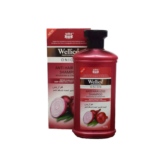 Wellice Onion Anti Hair Loss 400GMS Shampoo