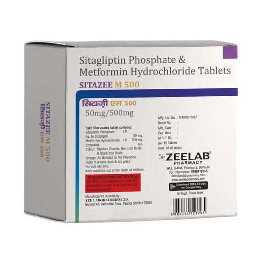 Sitazee M 5/500mg Tablets