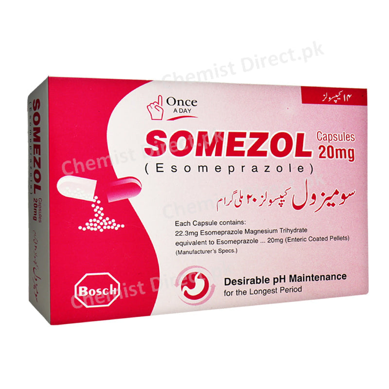 Somezol 20mg Capsules