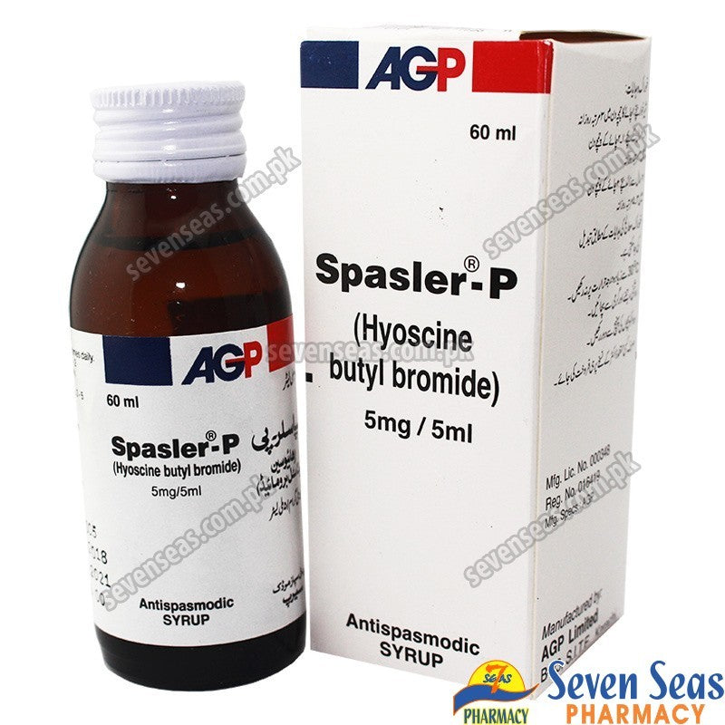 Spasler P 60ml Syrup