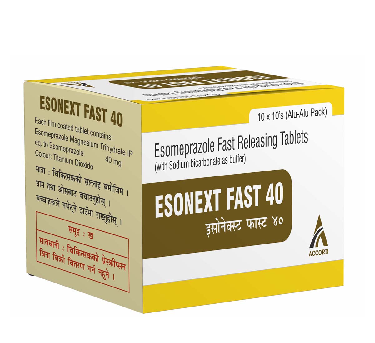 Esonext 40mg Tablets