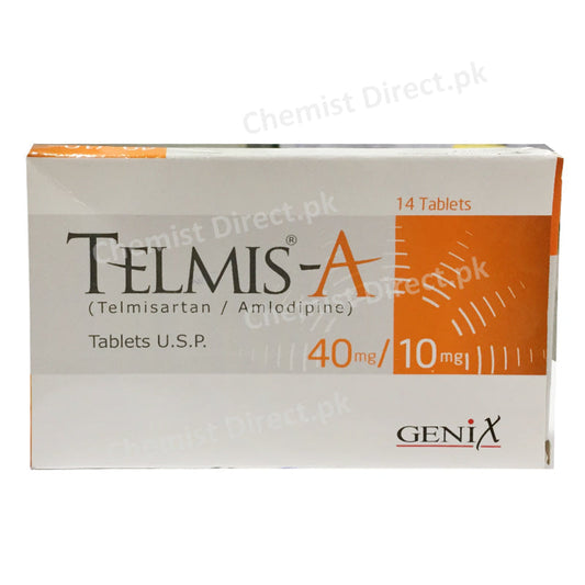 TELMIS-A 40/10mg Tablets