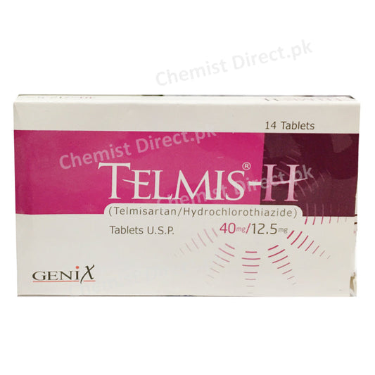 Telmis H 40/12.5mg Tablets