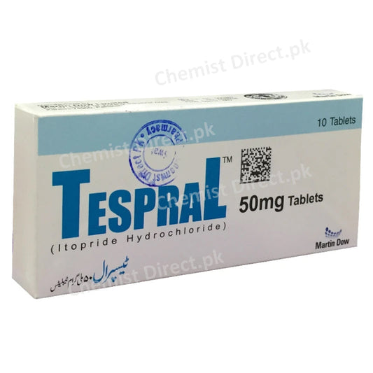 Tespral Stk 50mg Tablets