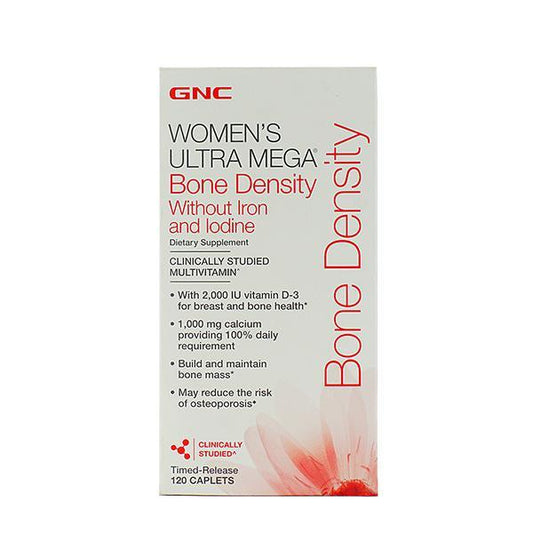 Gnc Womens Ultra Mega Bone Density (120s)